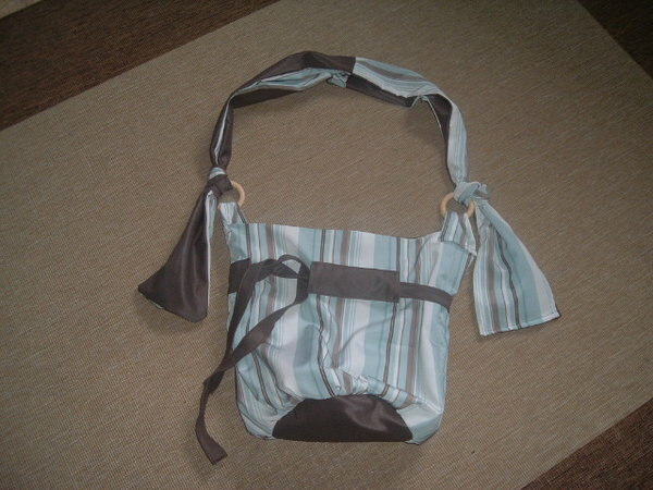 Juli 2009 - Und eine ähnliche Tasche wie für meine Tochter hab ich mir dann selbst gemacht.