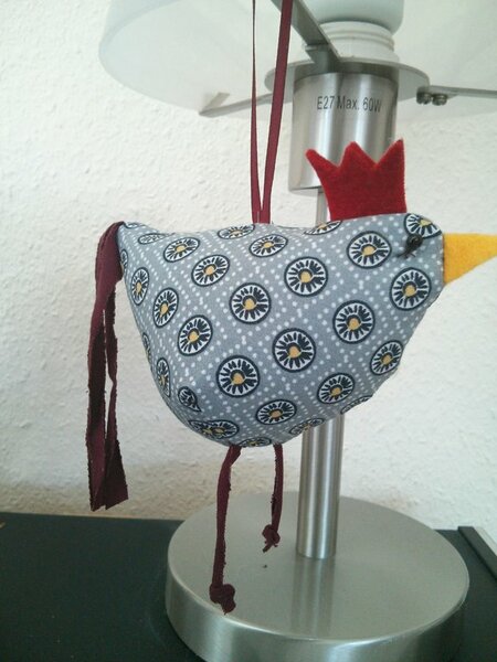 Ein Huhn