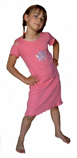 Jerseykleid mit Ottobre gekreuzt
