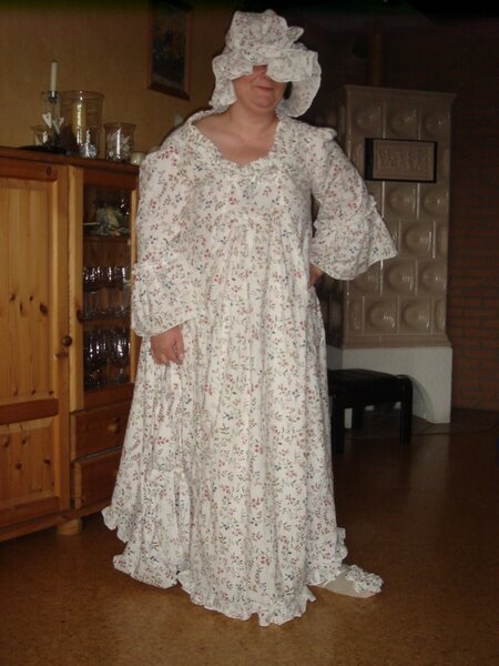 historisches Nachthemd
