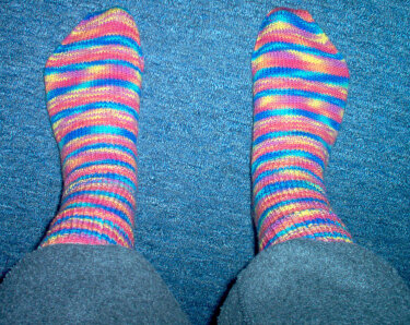 MEINE ;) Socken sind fertig