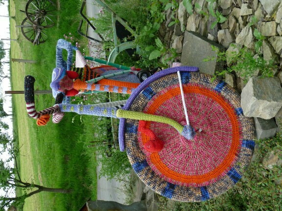 Textiler Kunstpfad 7 Fahrrad 2