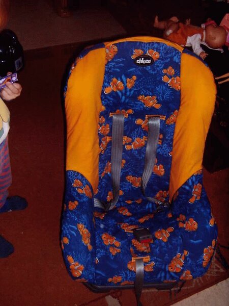 Aus Alt mach Neu - Kindersitz Nemo