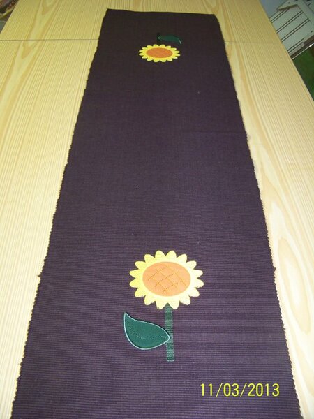 Tischläufer Sonnenblume
