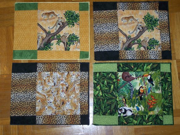 Fabricbook Seiten aus einem Swap 2008 
Thema "Traumziele"