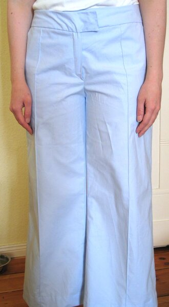 Marlene- Hose in blau