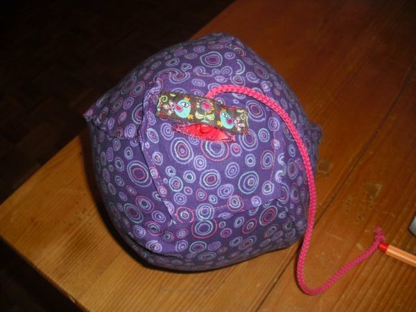 Mein 1. "Genähtes", eine Luftballonhülle für meine kleine Tochter