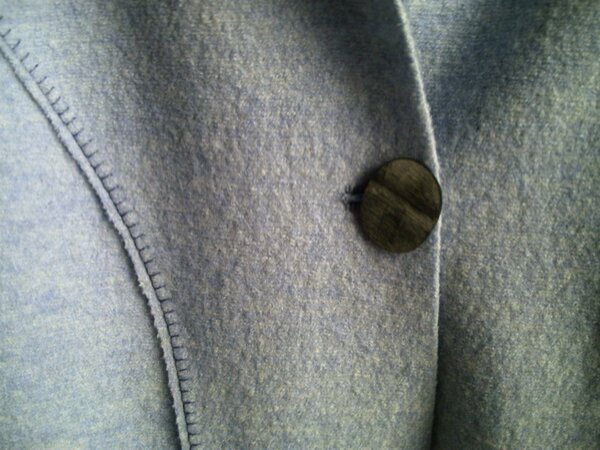 Detail Filzjacke