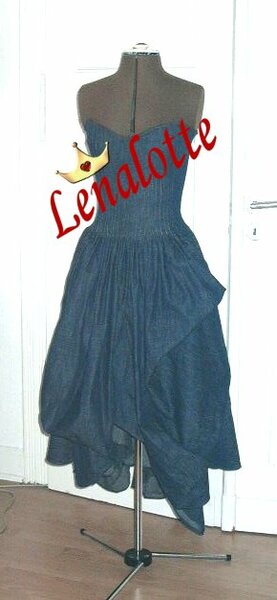 Ballkleid aus Jeans