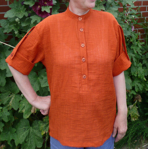 Leinenbluse