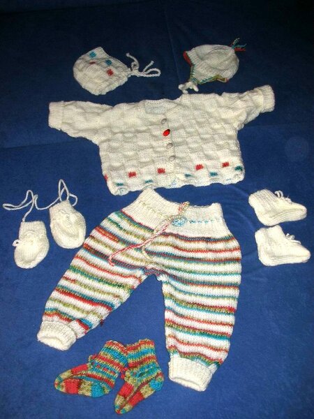 Baby-Strickset