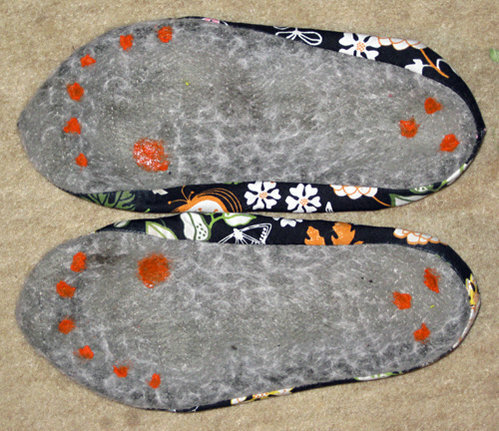 silikon mit acrylfarbe als rutschstop