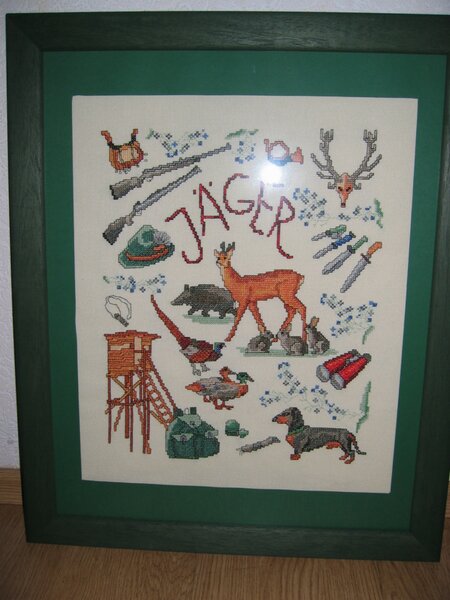 Stickbild für Jäger