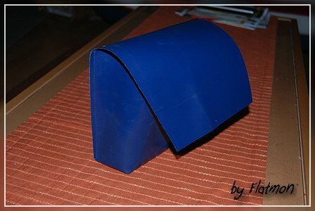 Tasche aus Plane, noch im Rohzustand