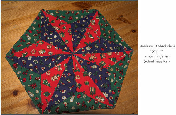 Patchwork Weihnachtsstern