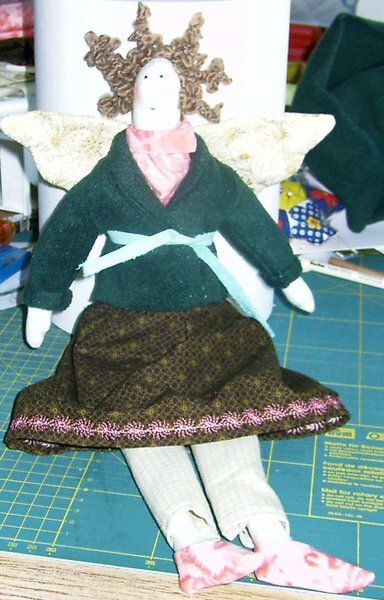 Mein erster Tilda Engel.
War ein Geschenk für eine Freundin.