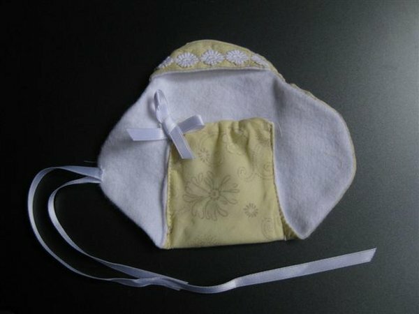 Einschlagdeckchen für Schmetterlingskind Gr. 1

Material Molton/Baumwollbatist