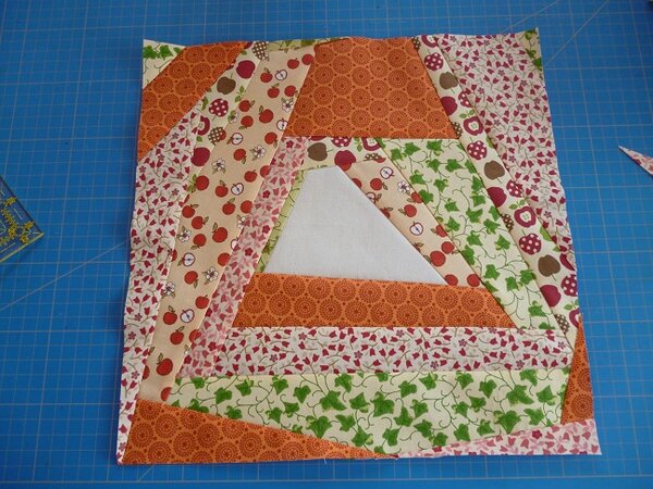 Craftsy BOM 10
genäht 07/12

Komischerweise hat dieser Block recht lange gedauert....!