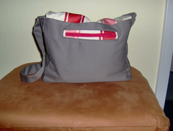 Tasche aus Stoffresten