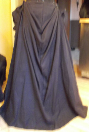 draped lose