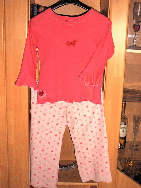 Shirt/Hose pink Love