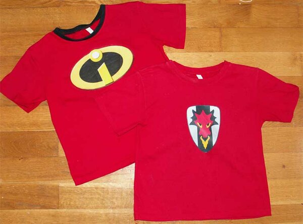 T-Shirts mit Transfermotiv