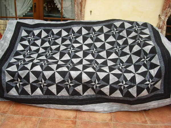 Nach Quilt in a day von Elenor Burns   Weihnachtsgeschenk für meine beste Freundin