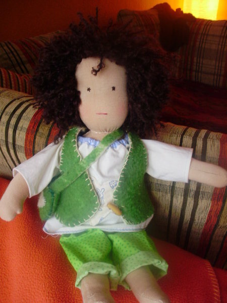 Waldorfpuppe Joschi