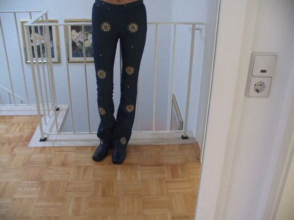 Pailletten Jeans