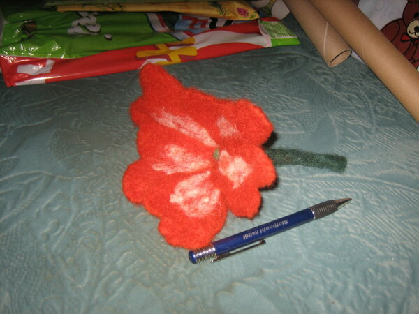 Bild 034

diese Blume habe ich mal gefilzt