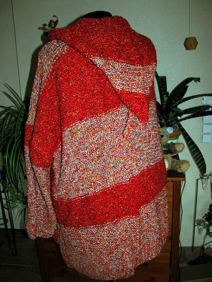 Kaputzenjacke Eigenkreation hinten