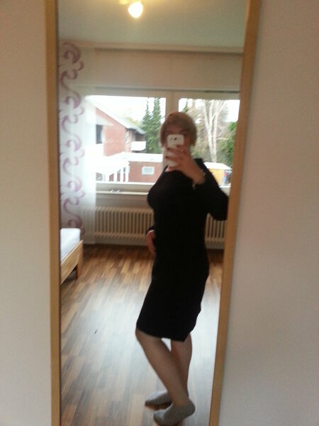 Jerseykleid, Schnitt aus der Ottobre 5/2013, Probeteil aus Trigema-Putzlappen