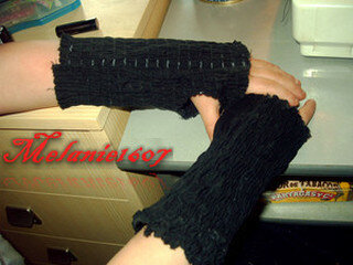 Handschuh gesmokt