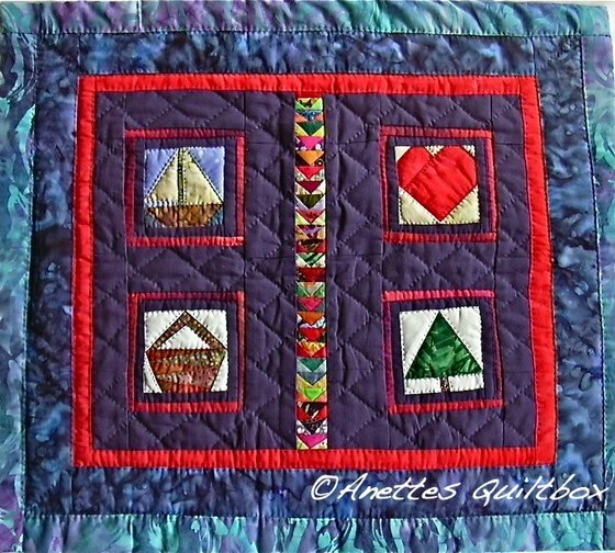 Miniquilt, 20x30 cm