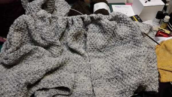 Trachtenjacke Strickmuster Sabrina Spezial mit Kellerfalte