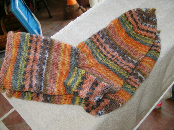 Socken Gr. 43
60 gr. Opal "Der kleine Prinz" und der Fuchs