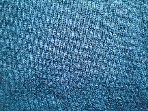 40) royalblauer Sweat-Stoff