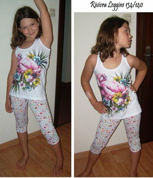 Leggins Riviera Gr. 134/140 (T-Shirt ist gekauft)