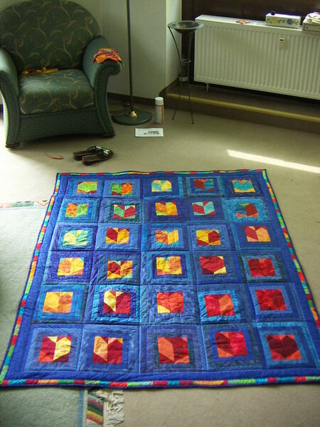Hochzeitsdecke "Crazy hearts"
