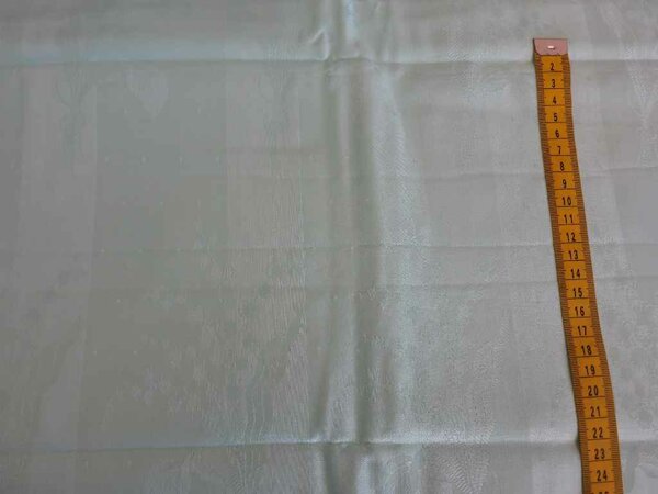 Stoff 225

Damast, mintgrün (dunkler als auf foto) mit Maiglöckchen-Muster, 210 cm x 130 cm