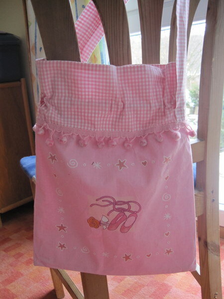 Ballett Tasche für meine Tochter. Nach eigenm Schnitt.