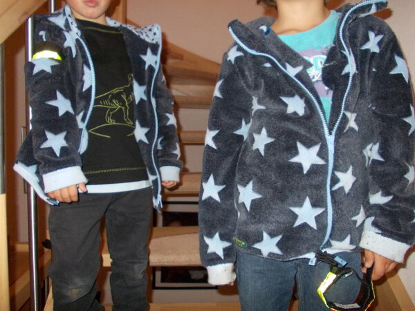 Kuscheljacken für meine Jungen (Gr.104 und 122)