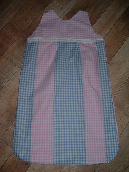 Juli 2009 - Schlafsack für meine jüngste Tochter - mein 3. selbstgenähtes Teil -