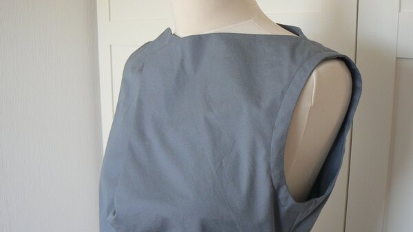 Graues Shirt aus der Burda 10/2012