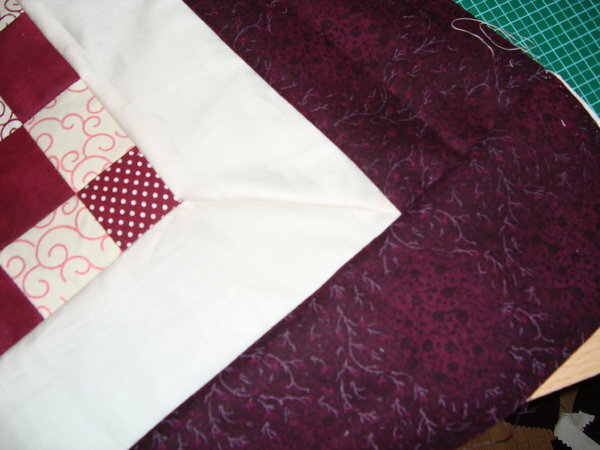 Quilt 
in Arbeit