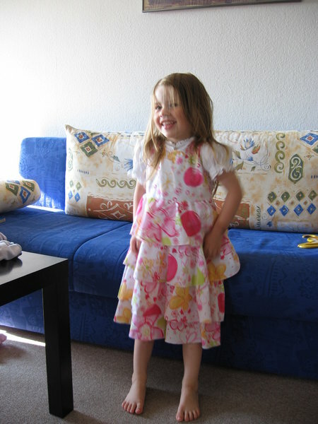 Sommerkleid für 3-5 Jahre