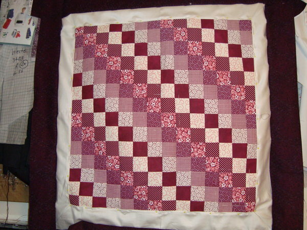 Der Quilt wächst