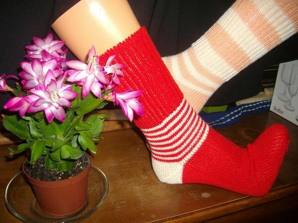 Ringelsocken für meine Tochter