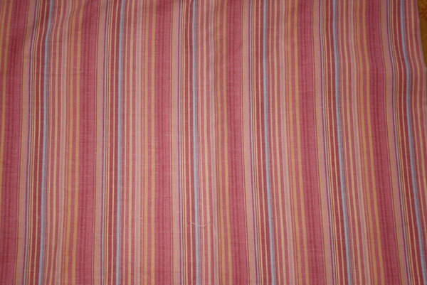 30. Baumwolle Streifen rosa 1,05 m x 1,40 m
