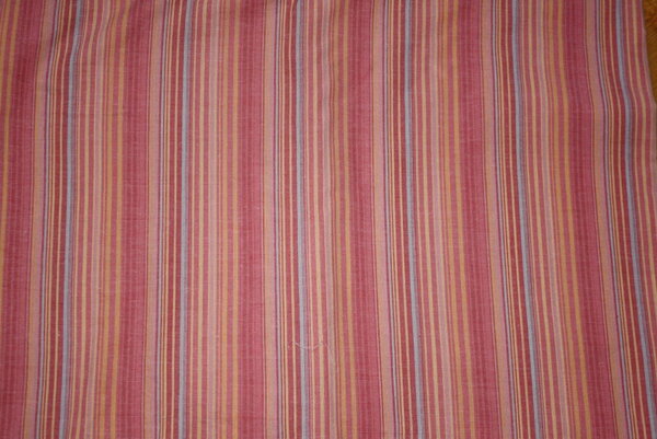 30. Baumwolle Streifen rosa 1,05 m x 1,40 m